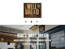 Tablet Screenshot of bobswellbread.com